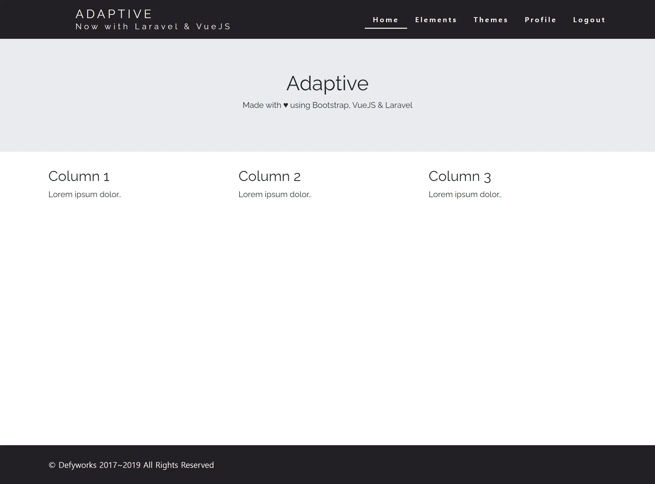 Adaptive Fullstack